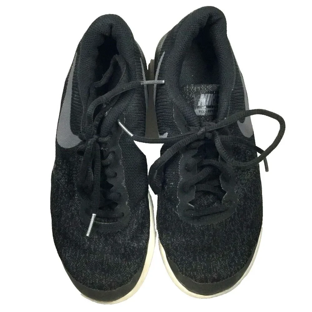 Nike Flex Contact GS - Youth Sz 5.5 -Black Anthracite -Running Shoes- 917932-002